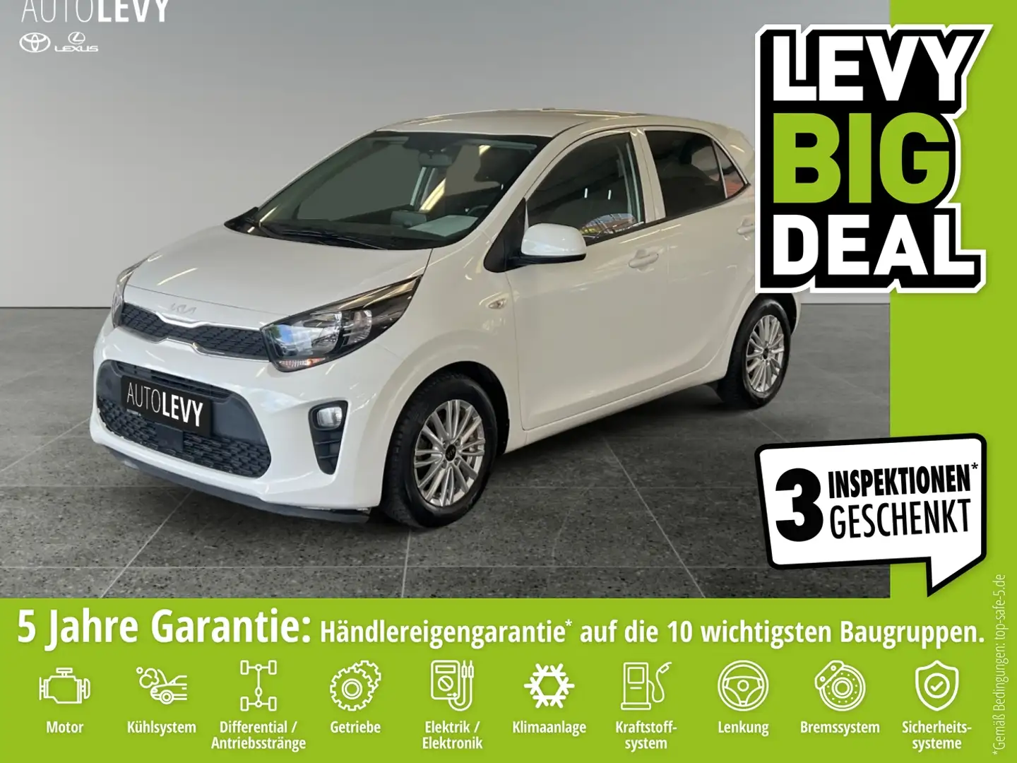 Kia Picanto 1.2 Vision *CARPLAY* Weiß - 1