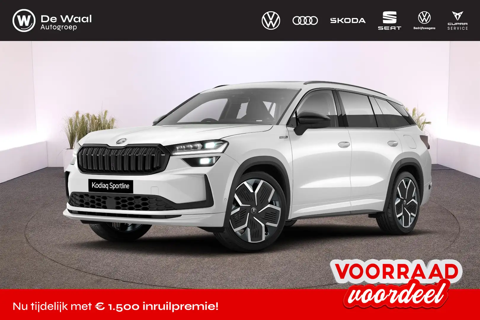 Skoda Kodiaq Sportline Business 1.5 TSI DSG PHEV Blanco - 1