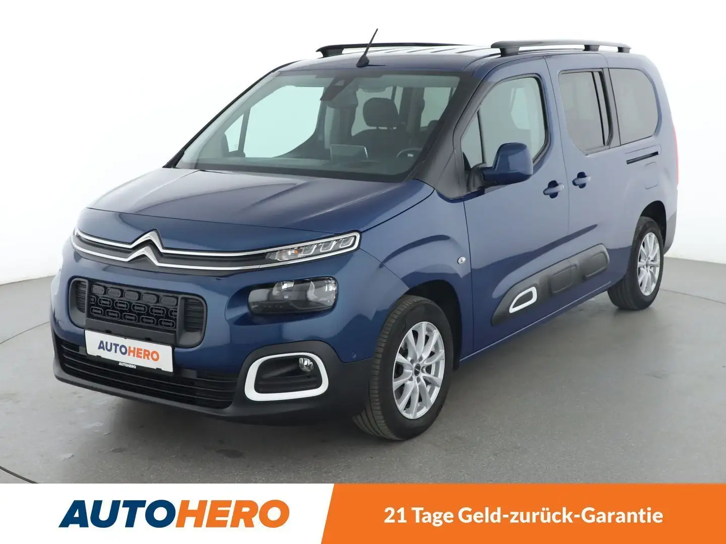 Citroen Berlingo 1.2 PureTech Shine XL Aut.*NAVI*CAM*HUD*PDC* Blau - 1