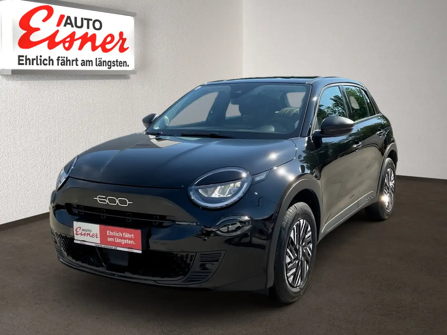 Fiat 600 1.2 AUT LED LM PDC SoundSys SpurH Schwarz - 2