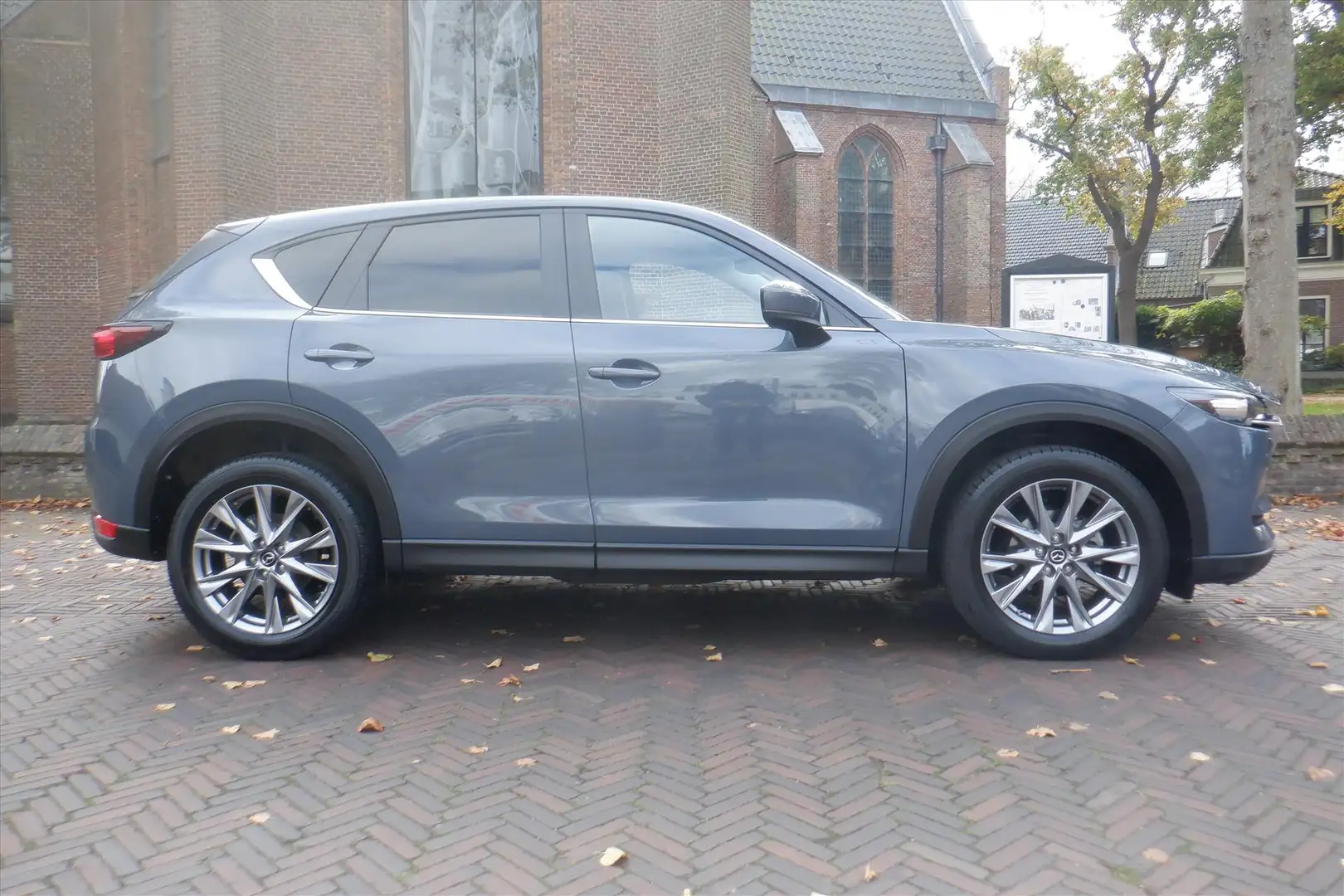 Mazda CX-5 2.5 SKYACTIV-G 194pk 2WD Aut.STUURVERW.- STOELVERW Blauw - 1