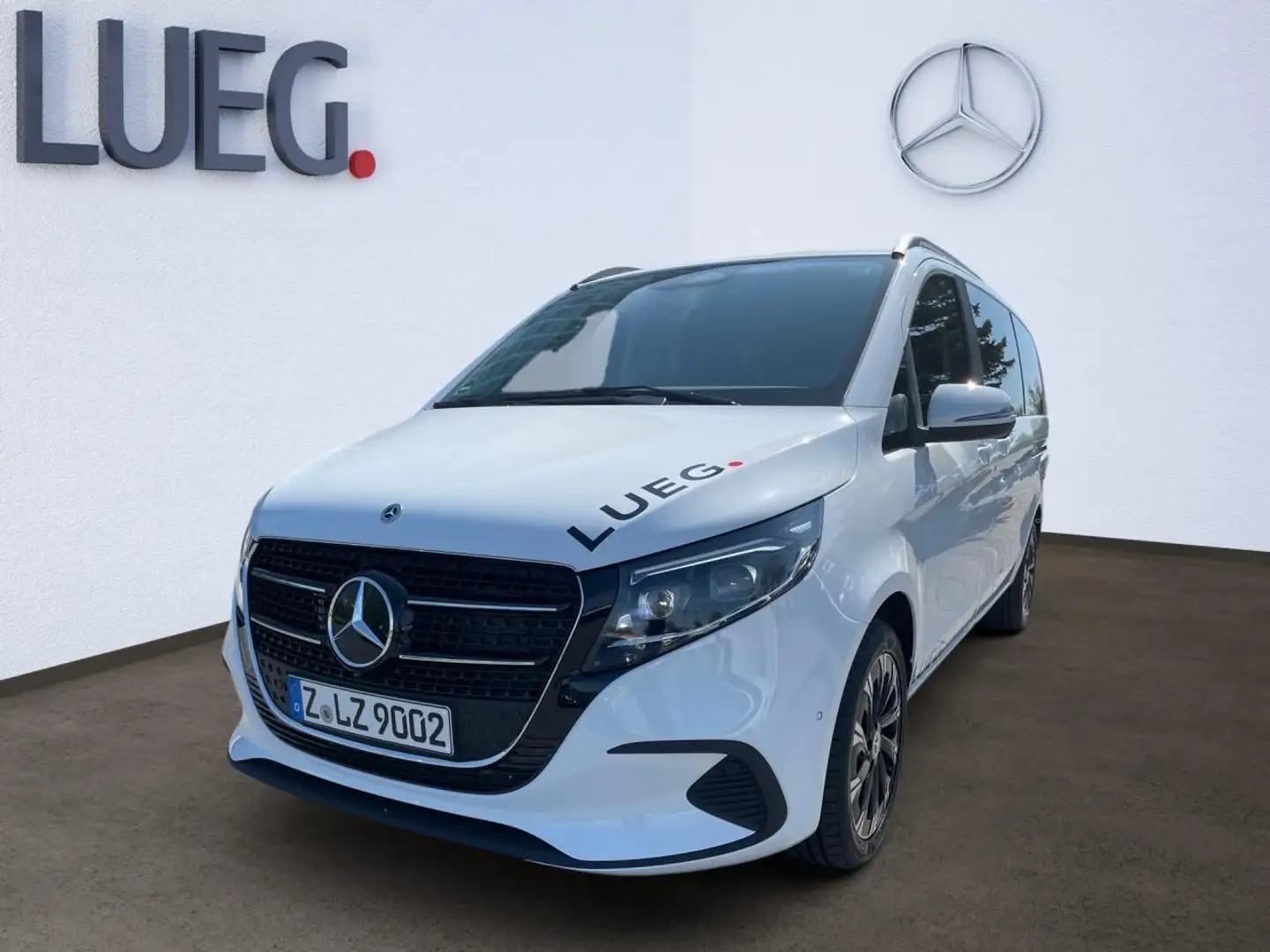 Mercedes-Benz V 250 d 4MATIC STYLE Lang Distronic SpurW ACC LM Weiß - 1