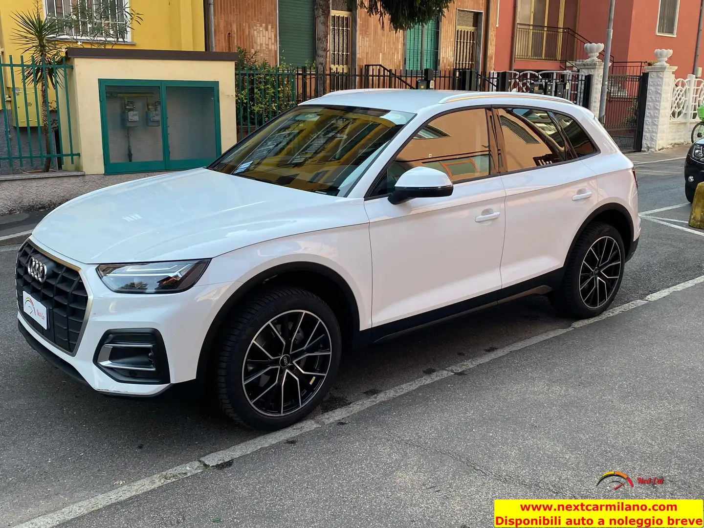 Audi Q5 40 2.0 tdi mhev 12V Business Advanced quattro s-tronic Bianco - 1