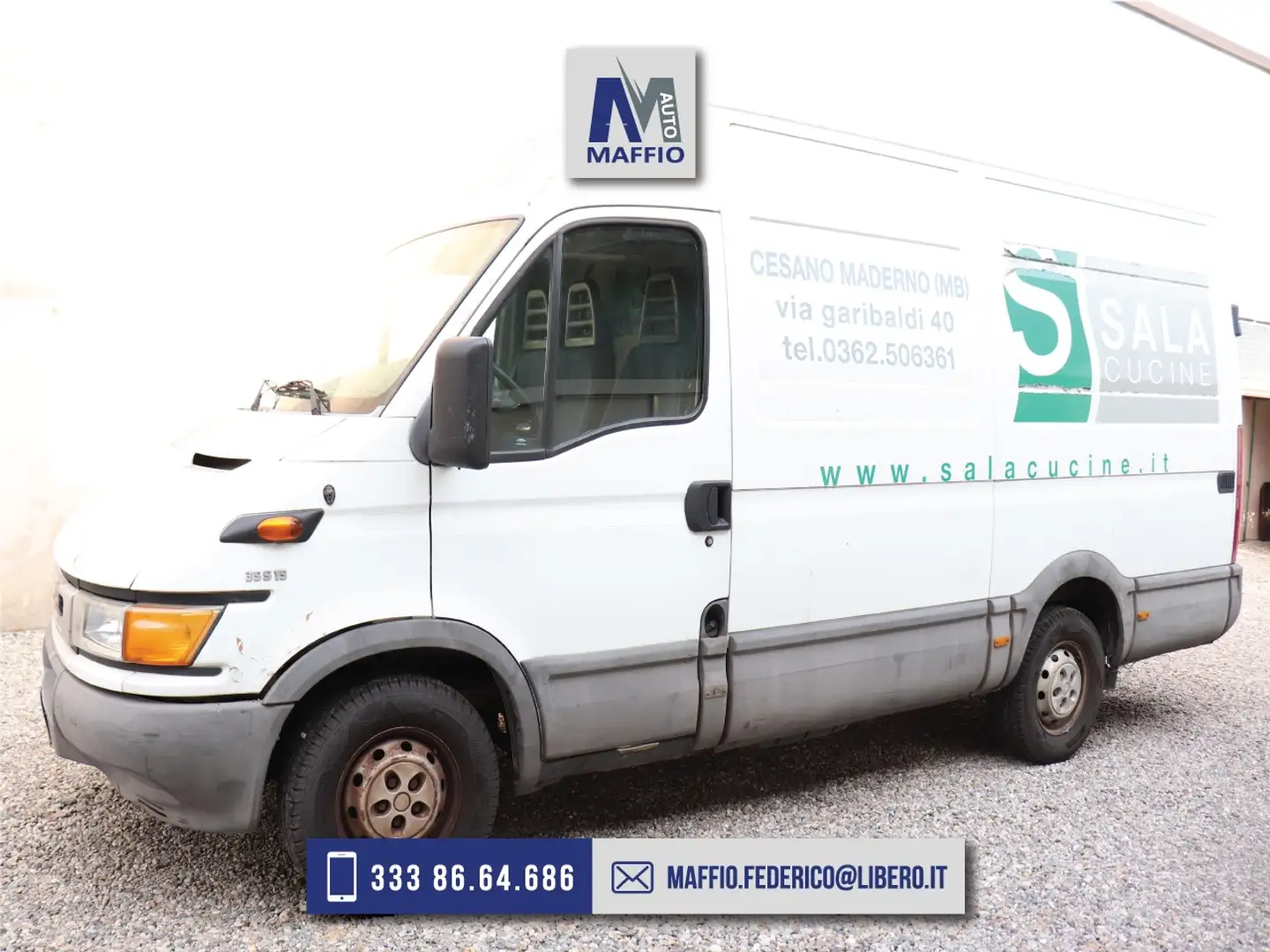 Iveco Daily DAILY 35S15 PASSO MEDIO TETTO ALTO Bianco - 1