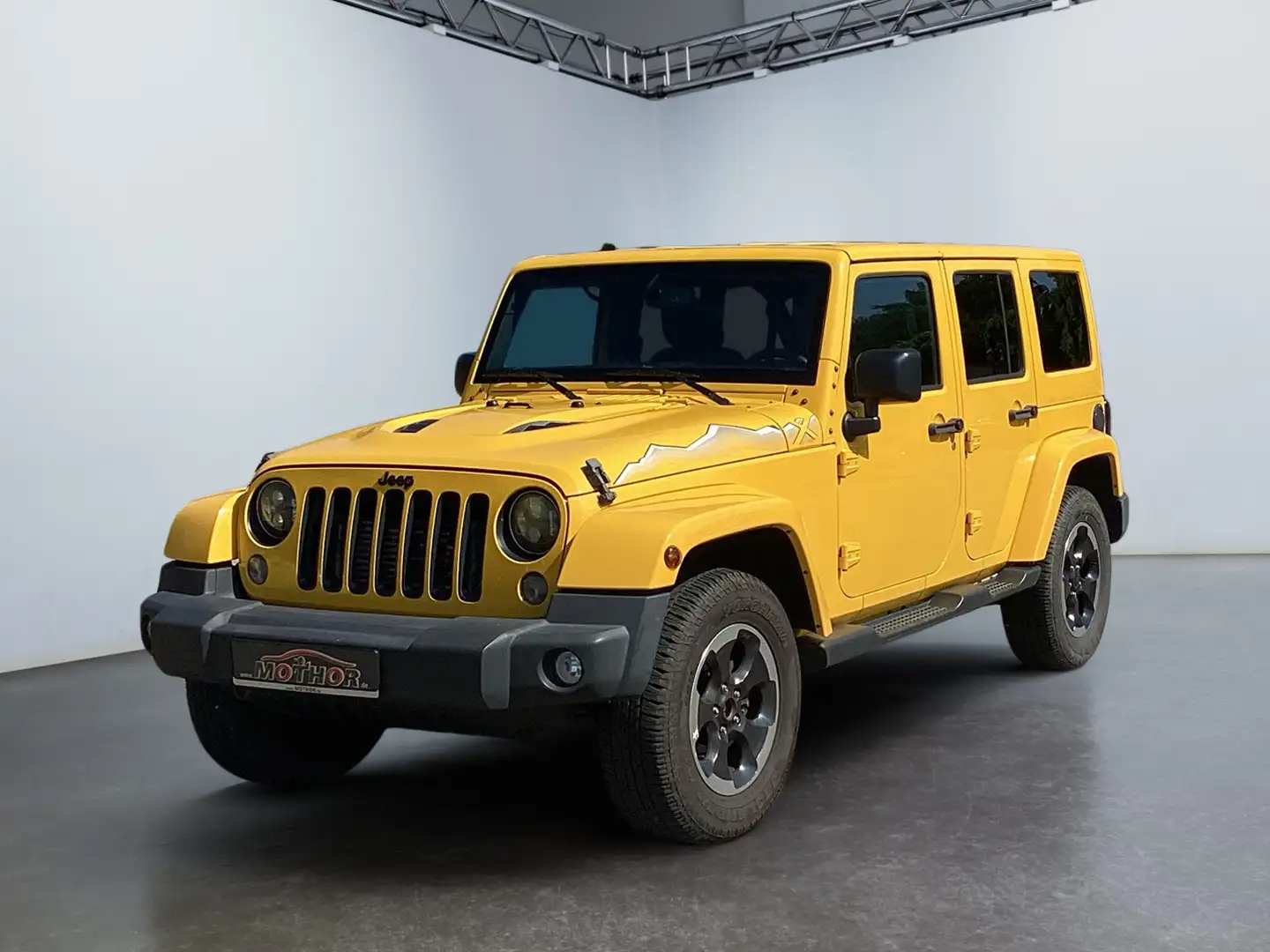 Jeep Wrangler 2.8 Automatik AHK Żółty - 2