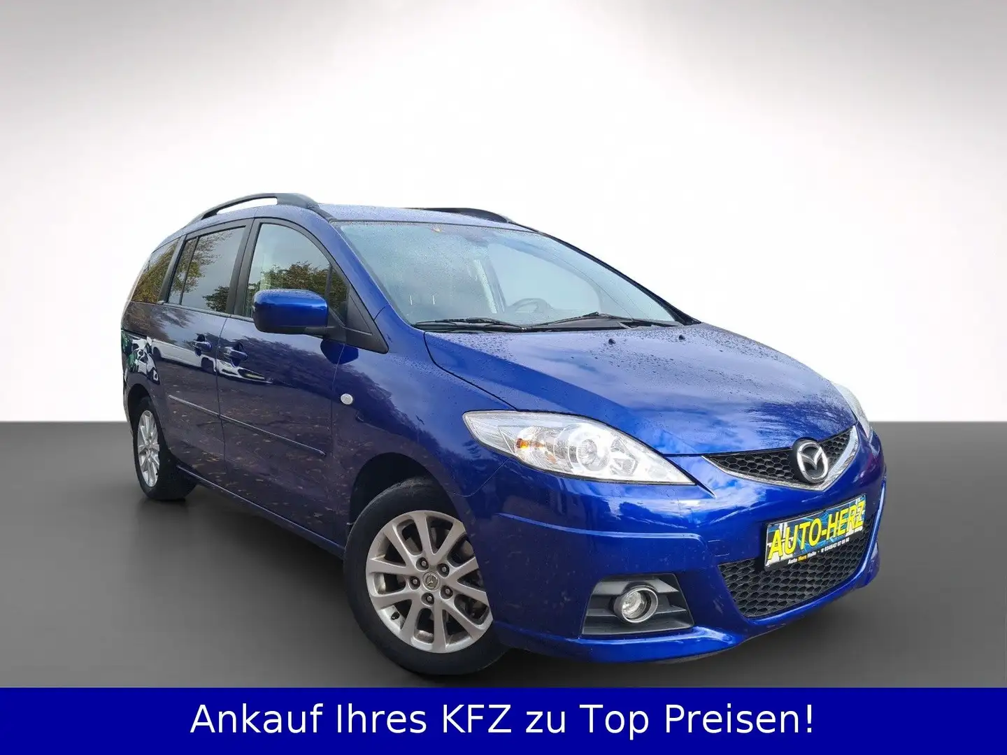 Mazda 5 2.0 Exclusive *7 SITZE+KLIMAAUT+SITZHZ+PDC* Blau - 2