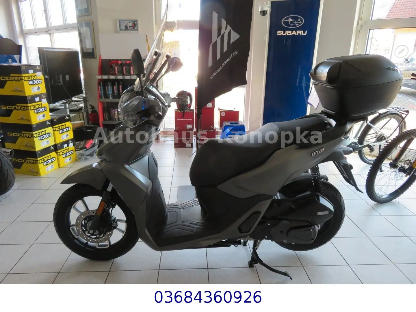 Voge SR16 125 ABS TCS+Koffer+Windschild Garantie Gris - 2