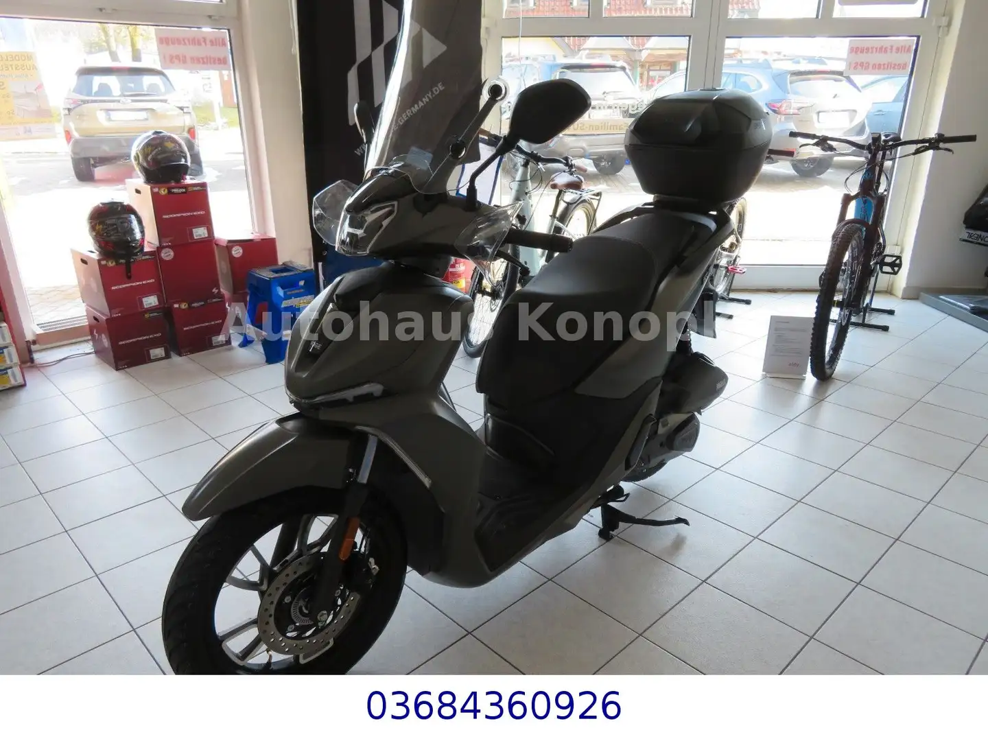 Voge SR16 125 ABS TCS+Koffer+Windschild Garantie Gris - 1