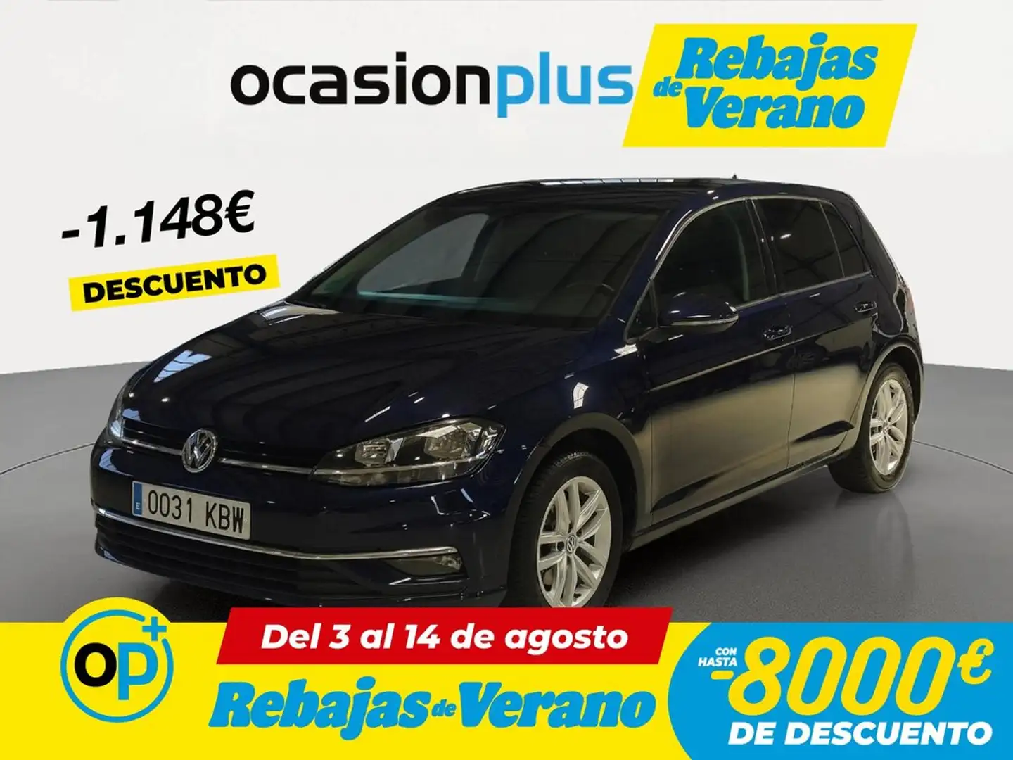 Volkswagen Golf 1.4 TSI Advance 92kW Azul - 1
