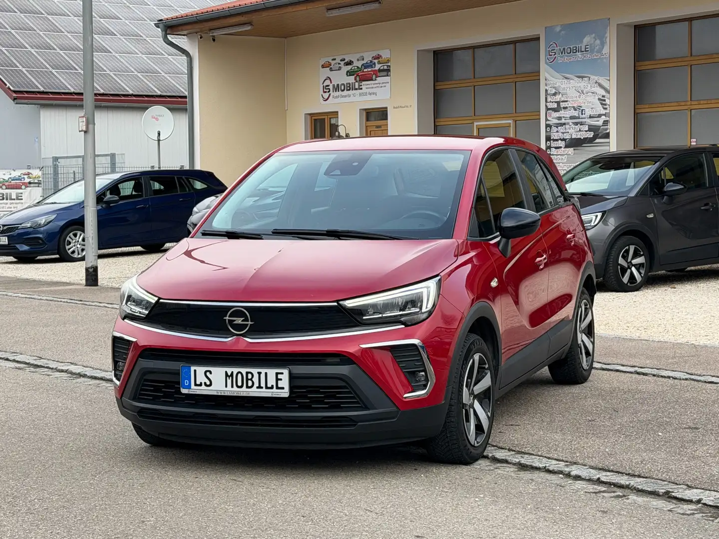Opel Crossland 1.2 Edition RFK* LED* SHZ* CarPlay* TüV Neu* Rot - 1