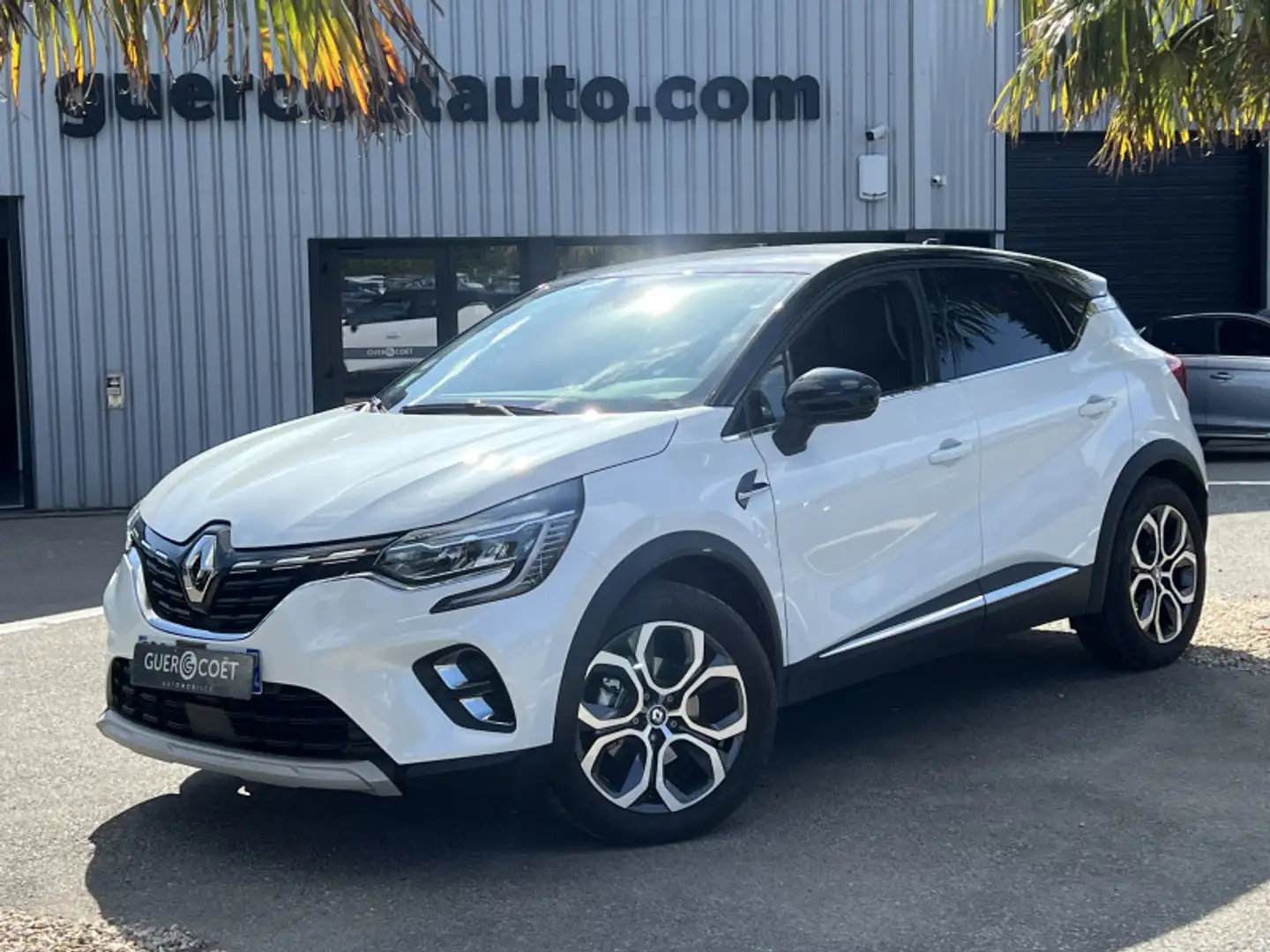 Renault Captur 1.6 E-TECH HYBRIDE 145CH TECHNO Blanc - 2