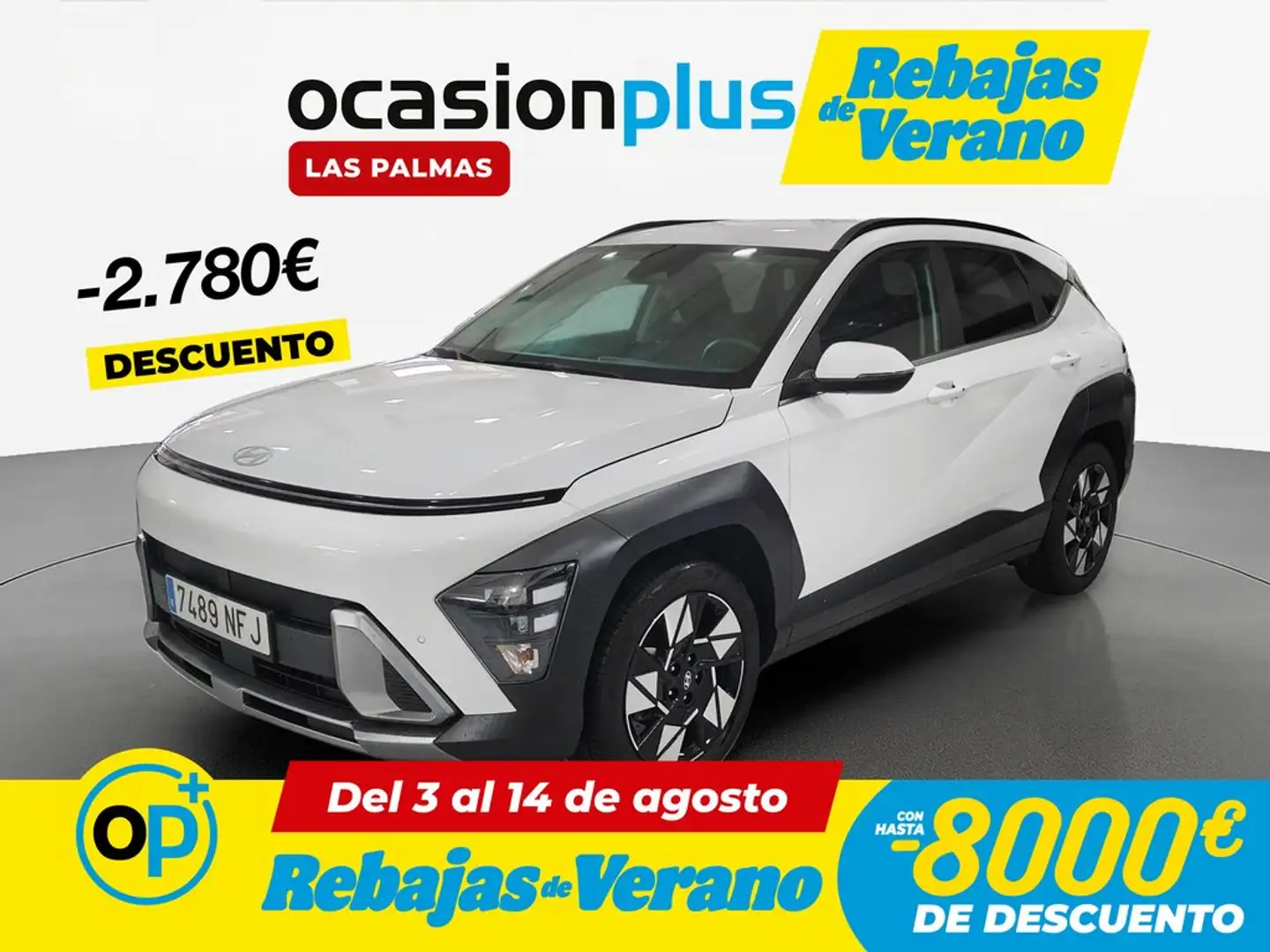 Hyundai KONA HEV 1.6 GDI Tecno DT Blanco - 1