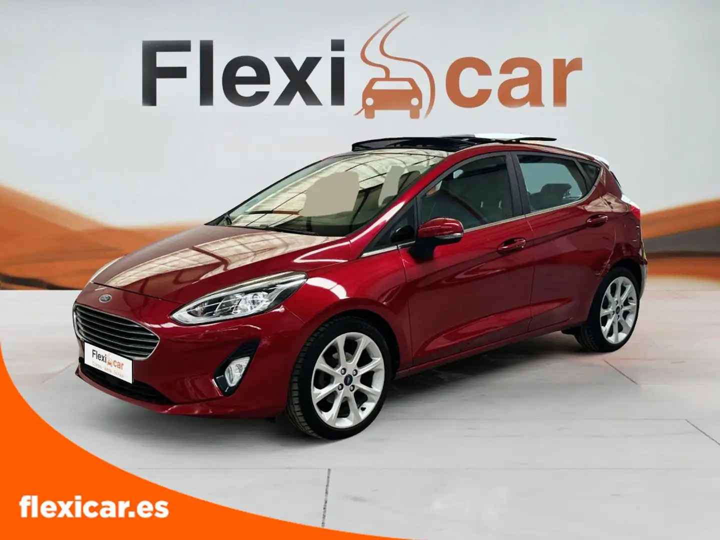 Ford Fiesta 1.0 EcoBoost S/S Active 85 Rouge - 2