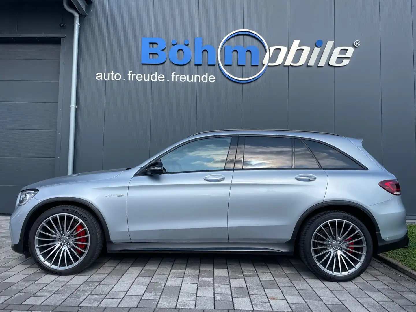 Mercedes-Benz GLC 63 AMG GLC 63 S AMG 4M/AHK/ACC/HUD/Night/Perf.-AGA Silber - 1