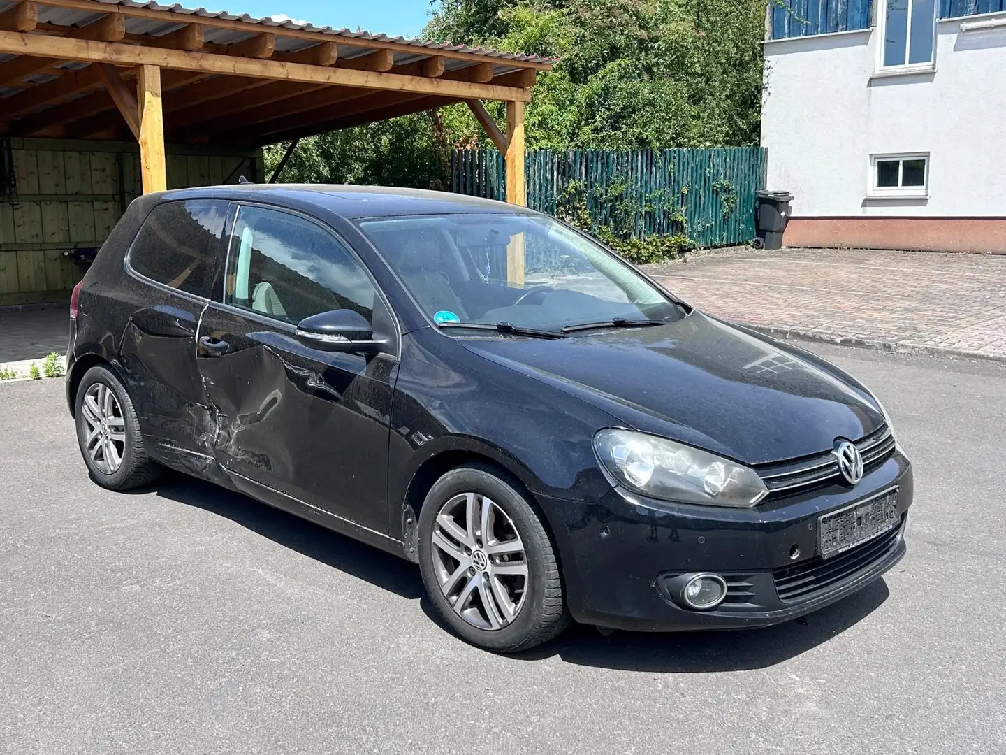 Volkswagen Golf VI Comfortline Zwart - 2
