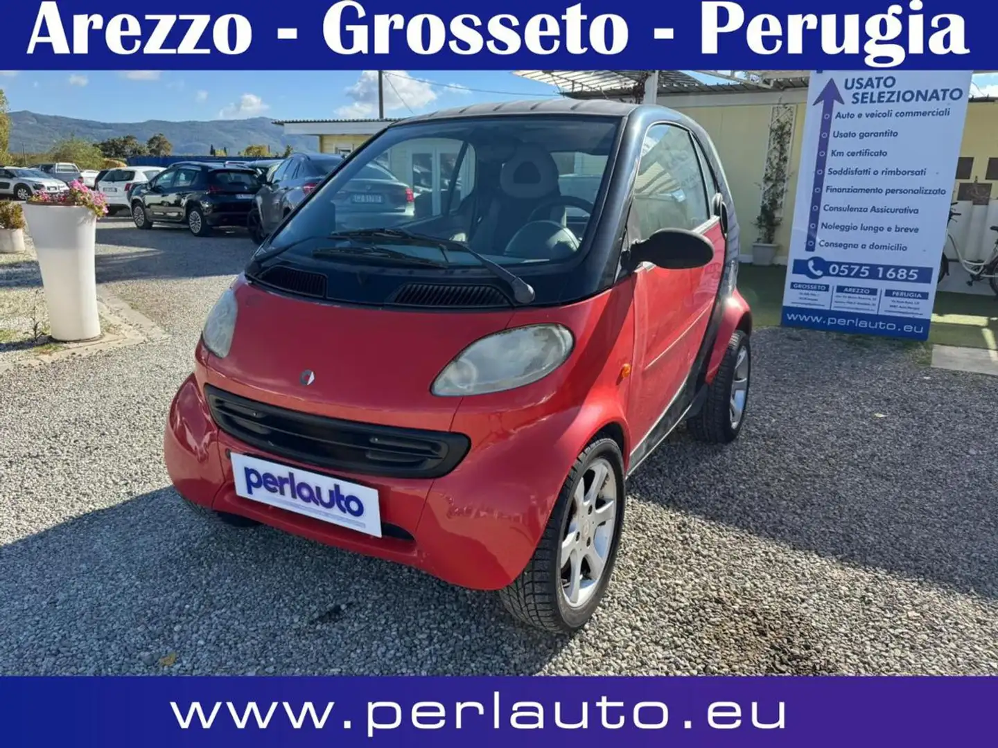 smart forTwo 600 MOTORE DA RIVEDERE Rosso - 1