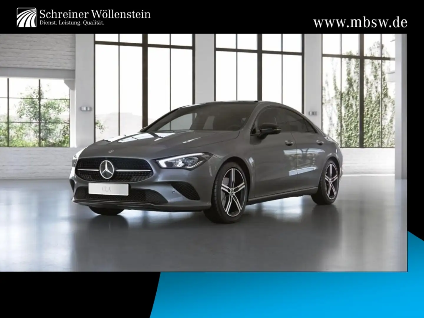 Mercedes-Benz CLA 200 *Progressive*Night*360°*Distr*Pano*MBUX* Grau - 1
