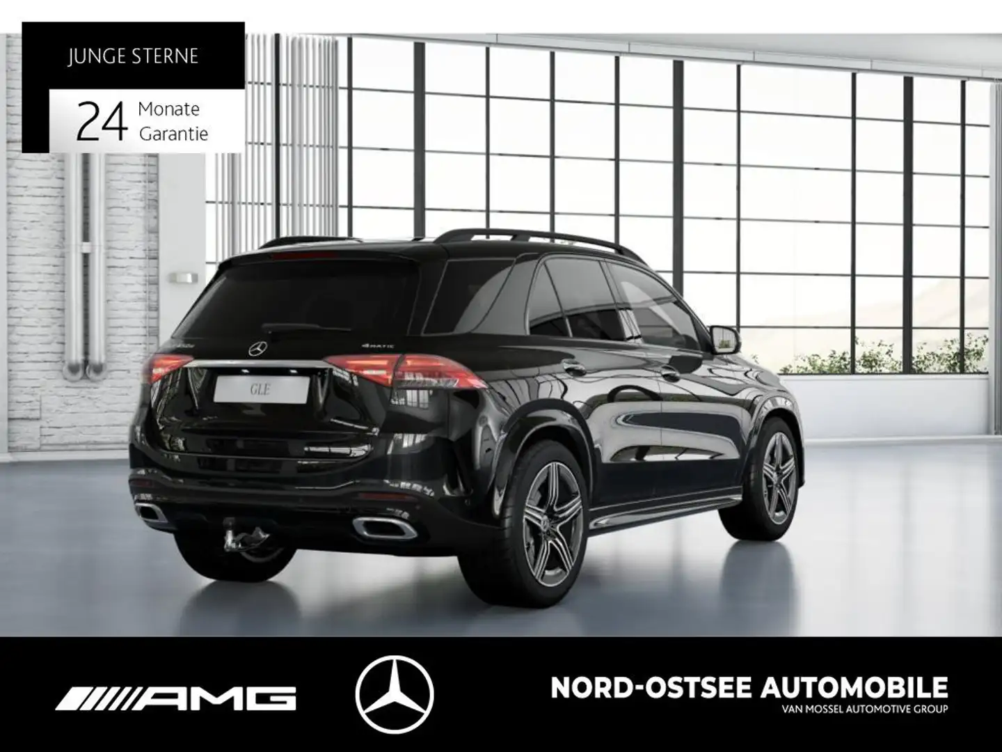 Mercedes-Benz GLE 450 d 4M AMG 360 SHZ AHK NIGHT PANO LED PDC Black - 2