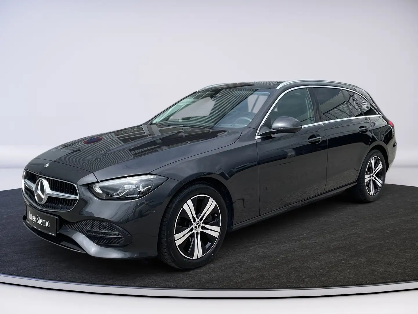 Mercedes-Benz C 220 d 4Matic Avantgarde AHK AUT Kam. KeyLess Grau - 2
