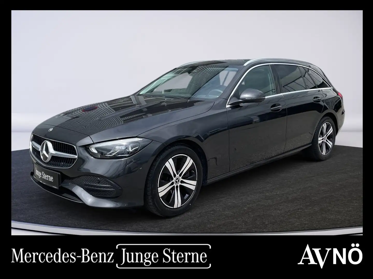 Mercedes-Benz C 220 d 4Matic Avantgarde AHK AUT Kam. KeyLess Grau - 1
