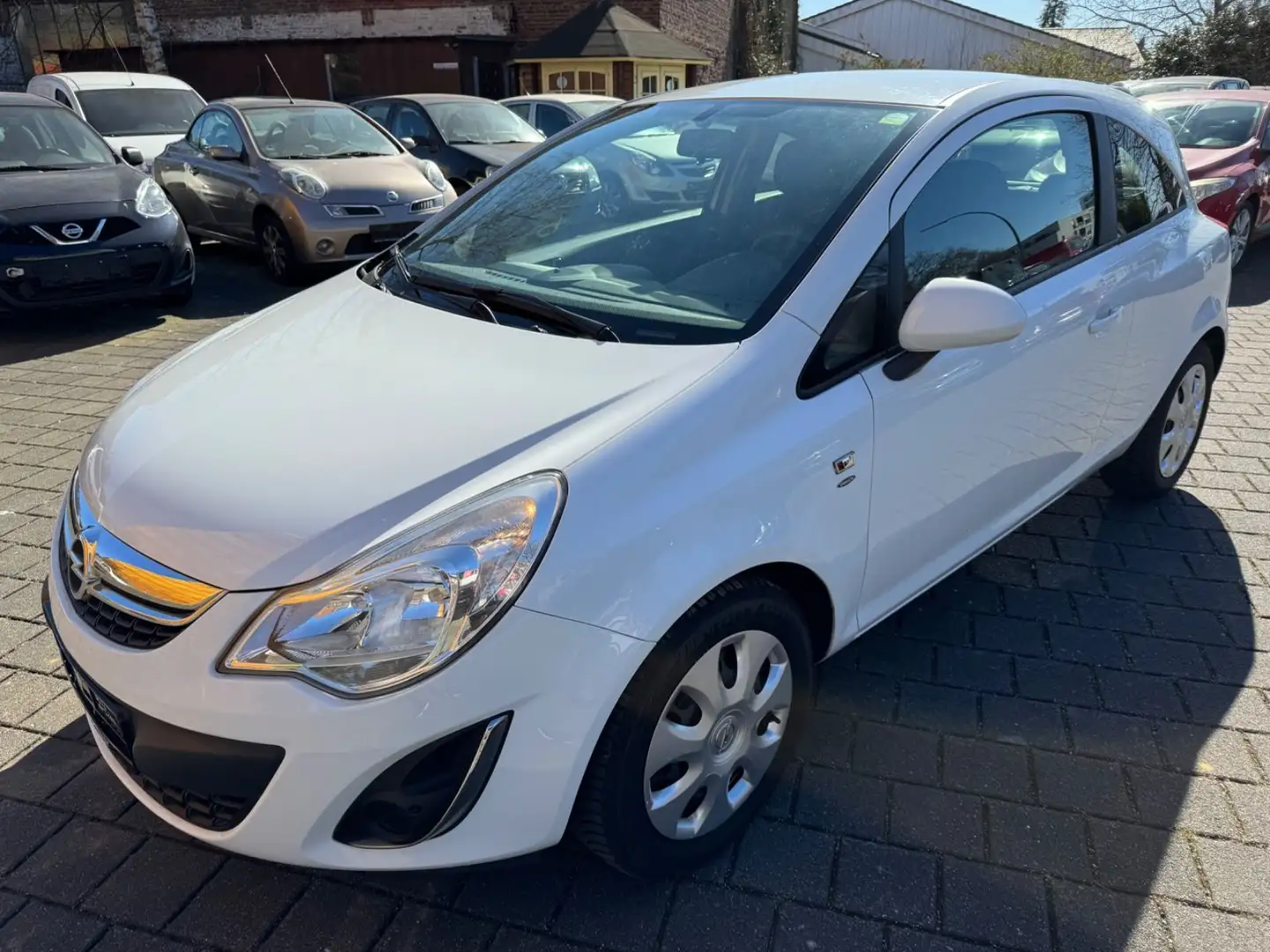 Opel Corsa D 1.2 Satellite TOP/TÜV NEU/KLIMA/ALLWETTE Blanco - 1