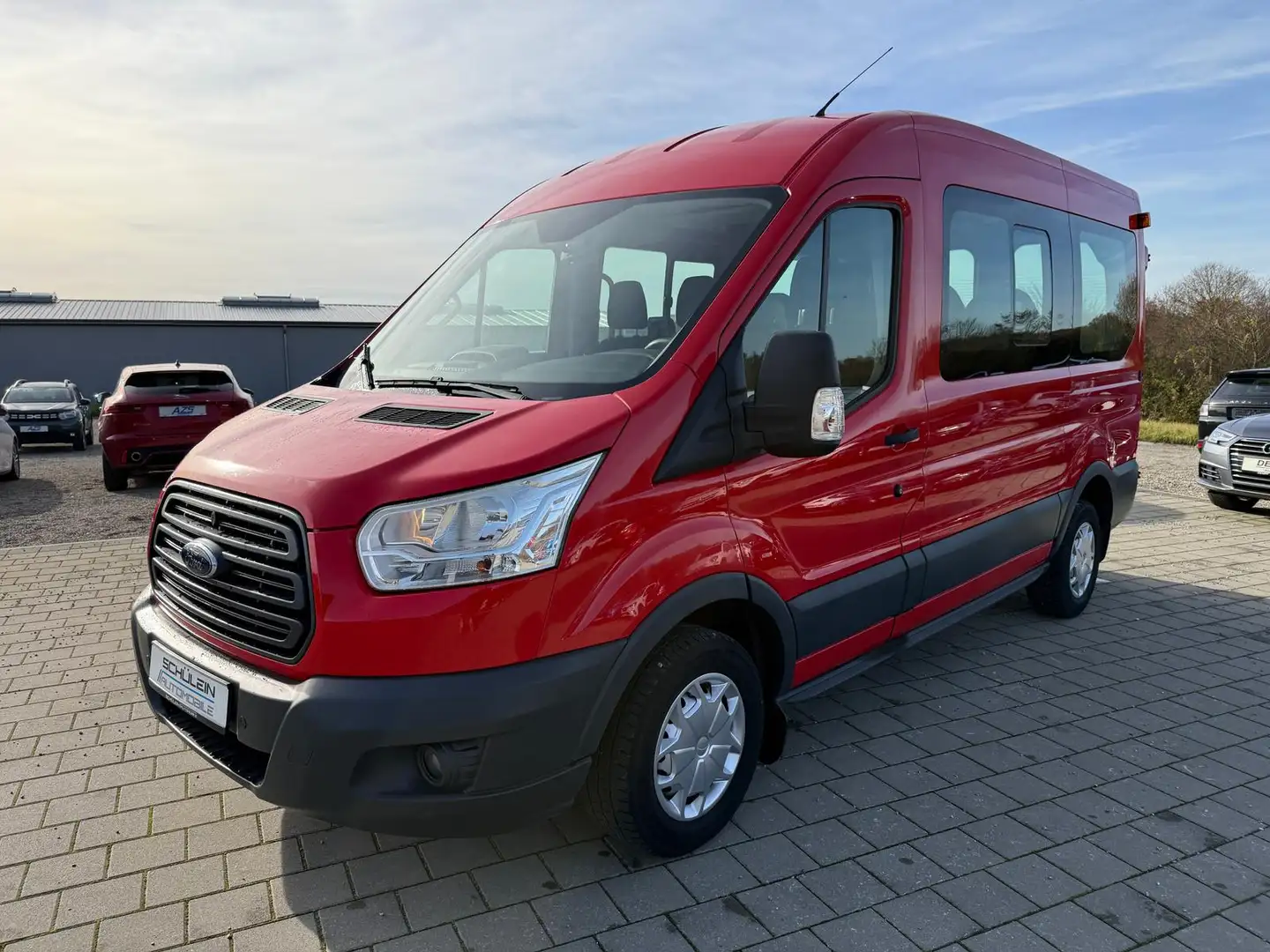 Ford Transit 310 L2*9 Sitze*Klima*PDC v+h*1. Hand* Rot - 2