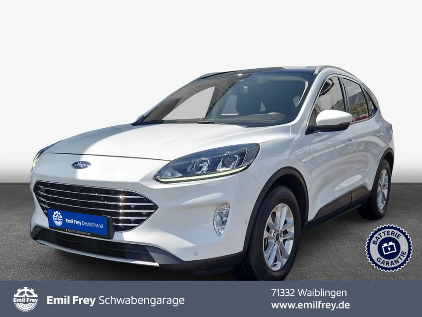Ford Kuga 2.5 Duratec PHEV TITANIUM *AHK/Pano* Weiß - 1