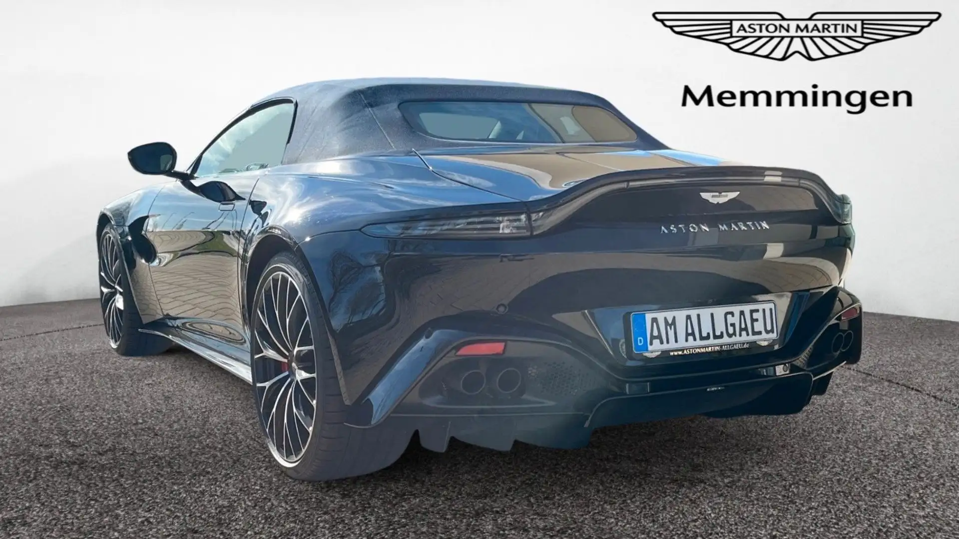 Aston Martin V8 Roadster - Aston Martin Memmingen Bleu - 2
