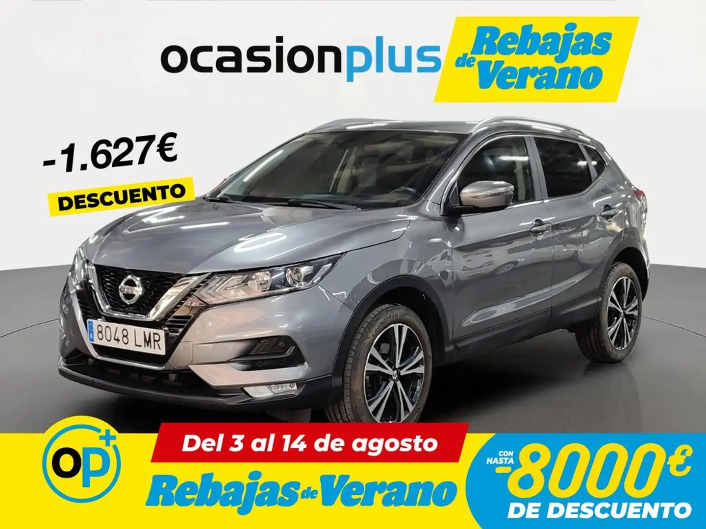 Nissan Qashqai 1.5dCi N-Style 4x2 85kW Gris - 1