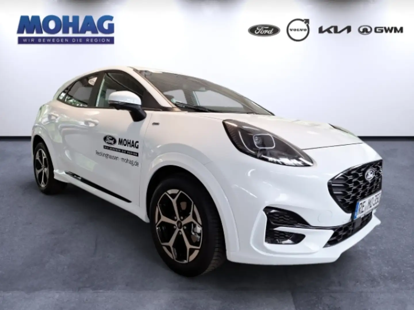 Ford Puma 1.0 EcoBoost Mild Hybrid ST-Line, Ganzjahresreifen Weiß - 2