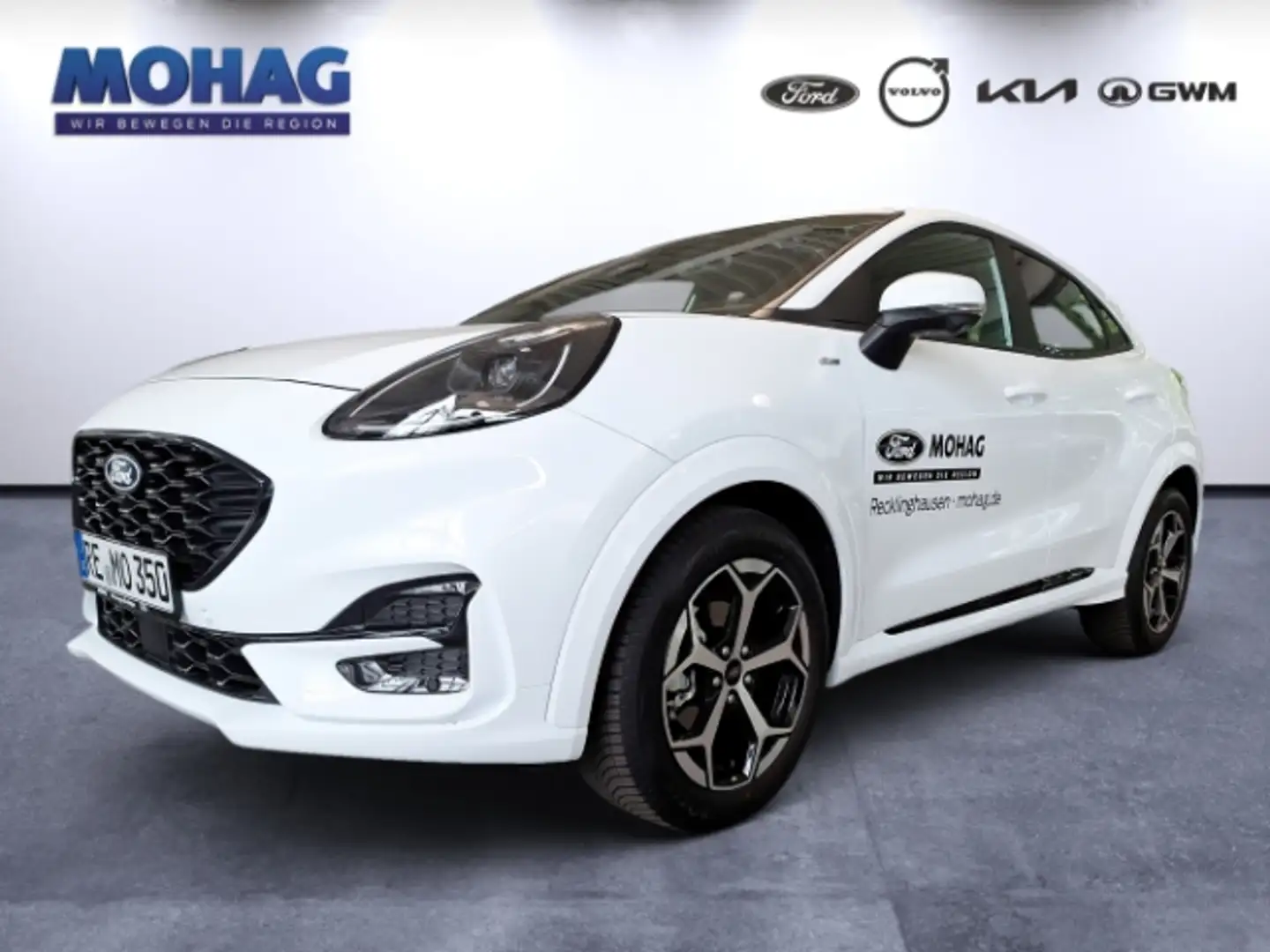 Ford Puma 1.0 EcoBoost Mild Hybrid ST-Line, Ganzjahresreifen Weiß - 1