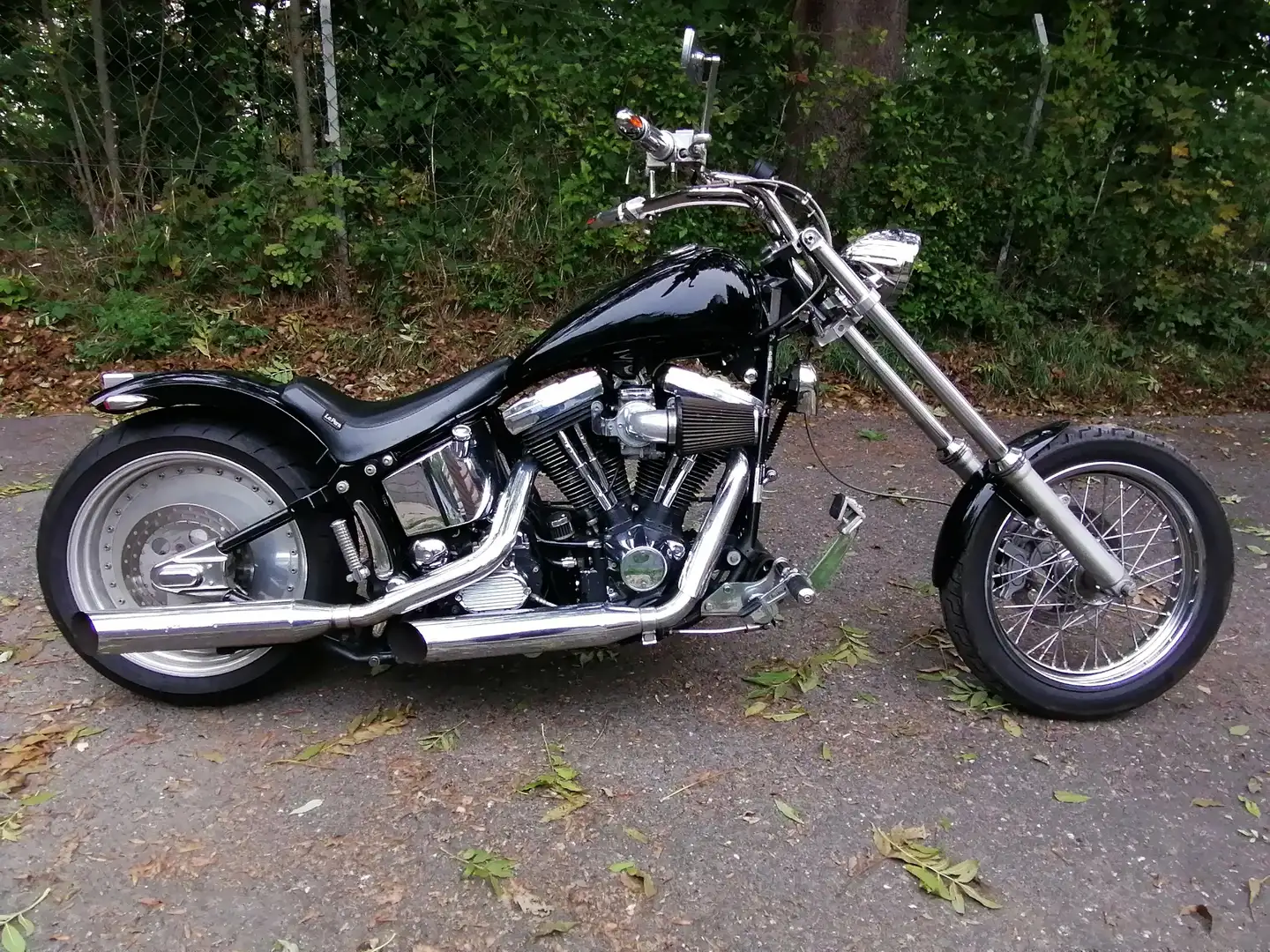 Harley-Davidson Softail FXST Siyah - 1