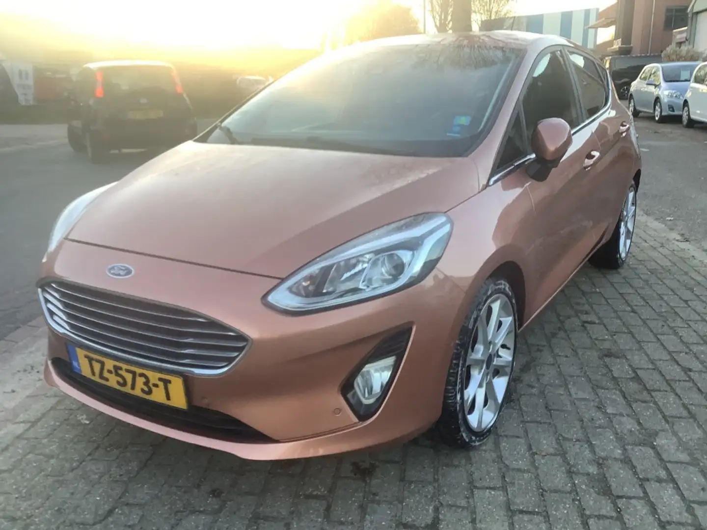 Ford Fiesta 1.0 ECOB. VIGNALE Naranja - 1