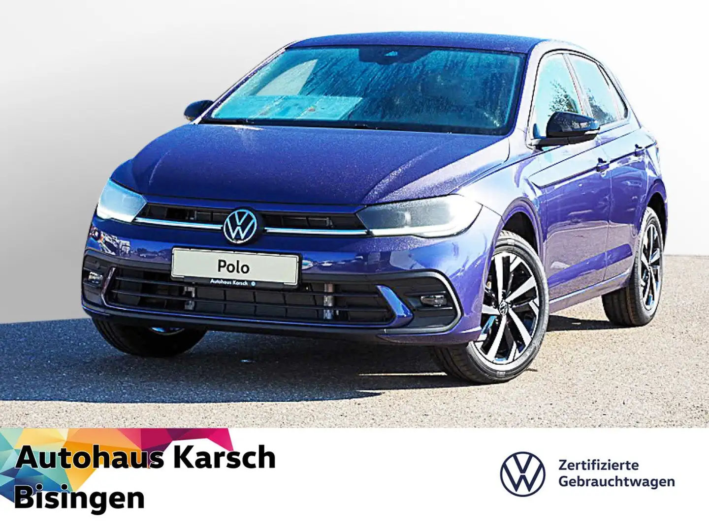 Volkswagen Polo 1.0 TSI Move  AHK, NAVI, ACC, IQ.DRIVE, SHZ Violett - 1
