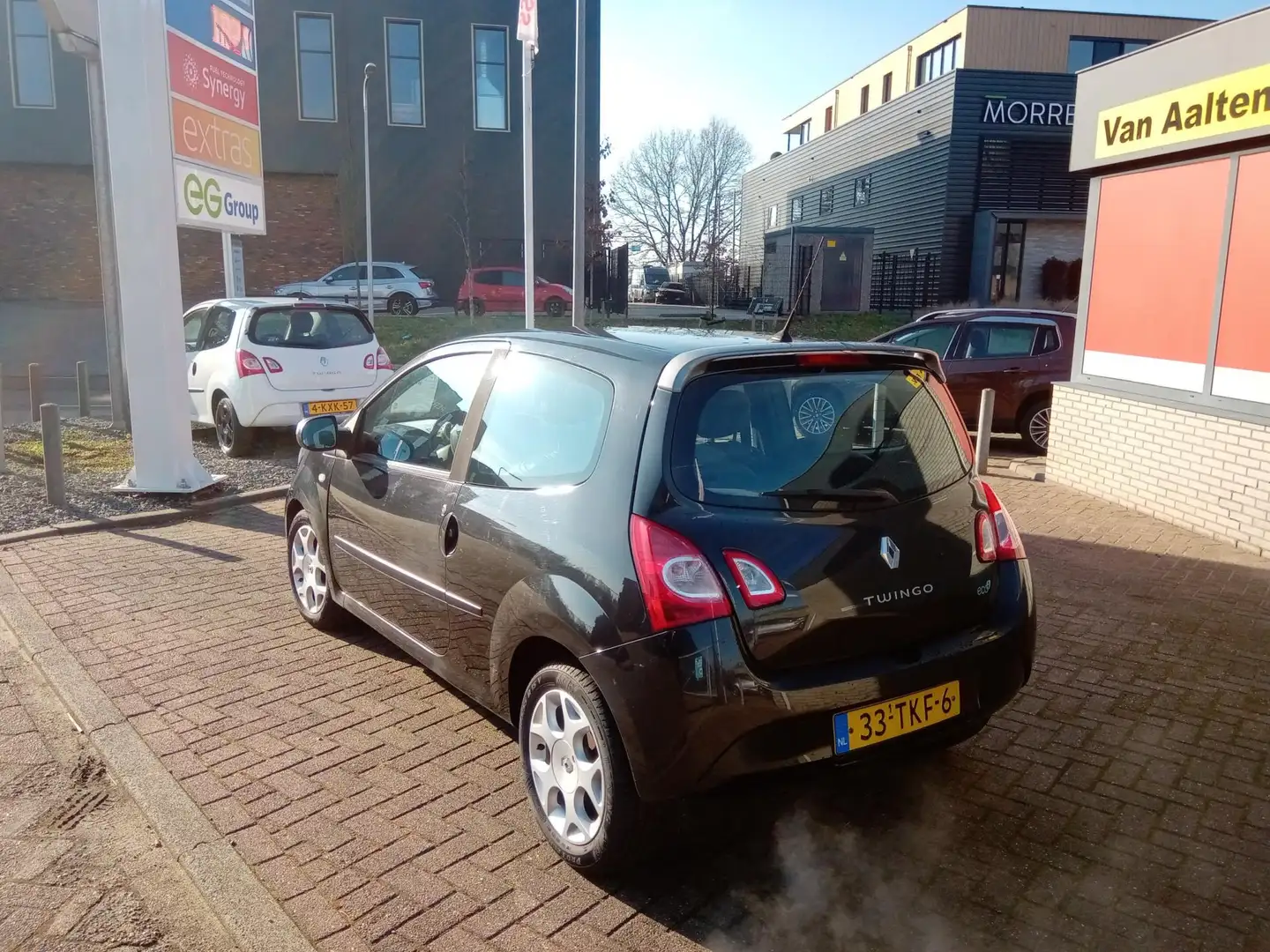 Renault Twingo 1.2 16V Dynamique PRIJS IS INCL NIEUWE APK, AFLEVE Zwart - 2