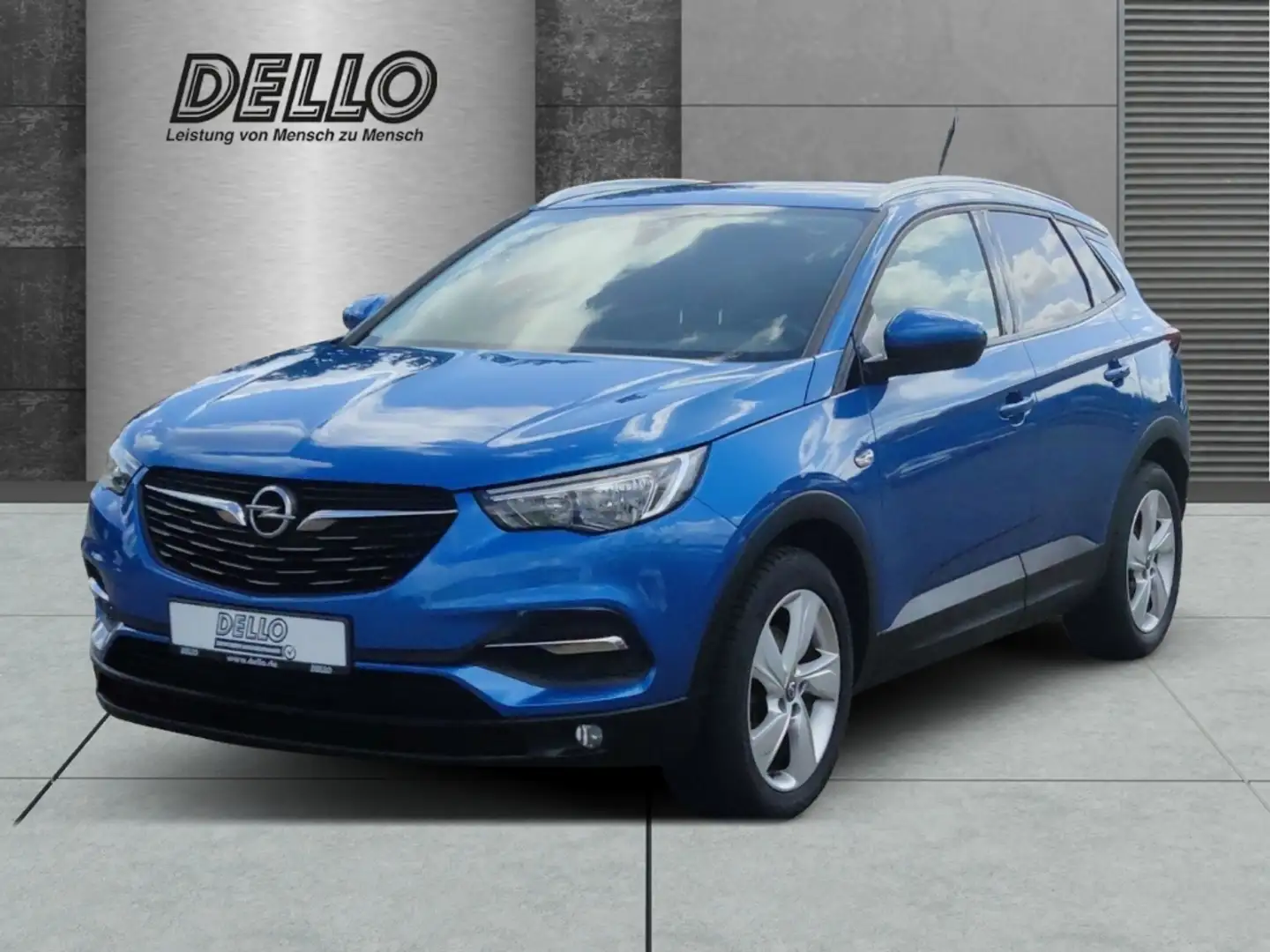 Opel Grandland X Edition 1.6 D LHZ SHZ PDC hi. Klima-A. Allwetterr. Bleu - 1