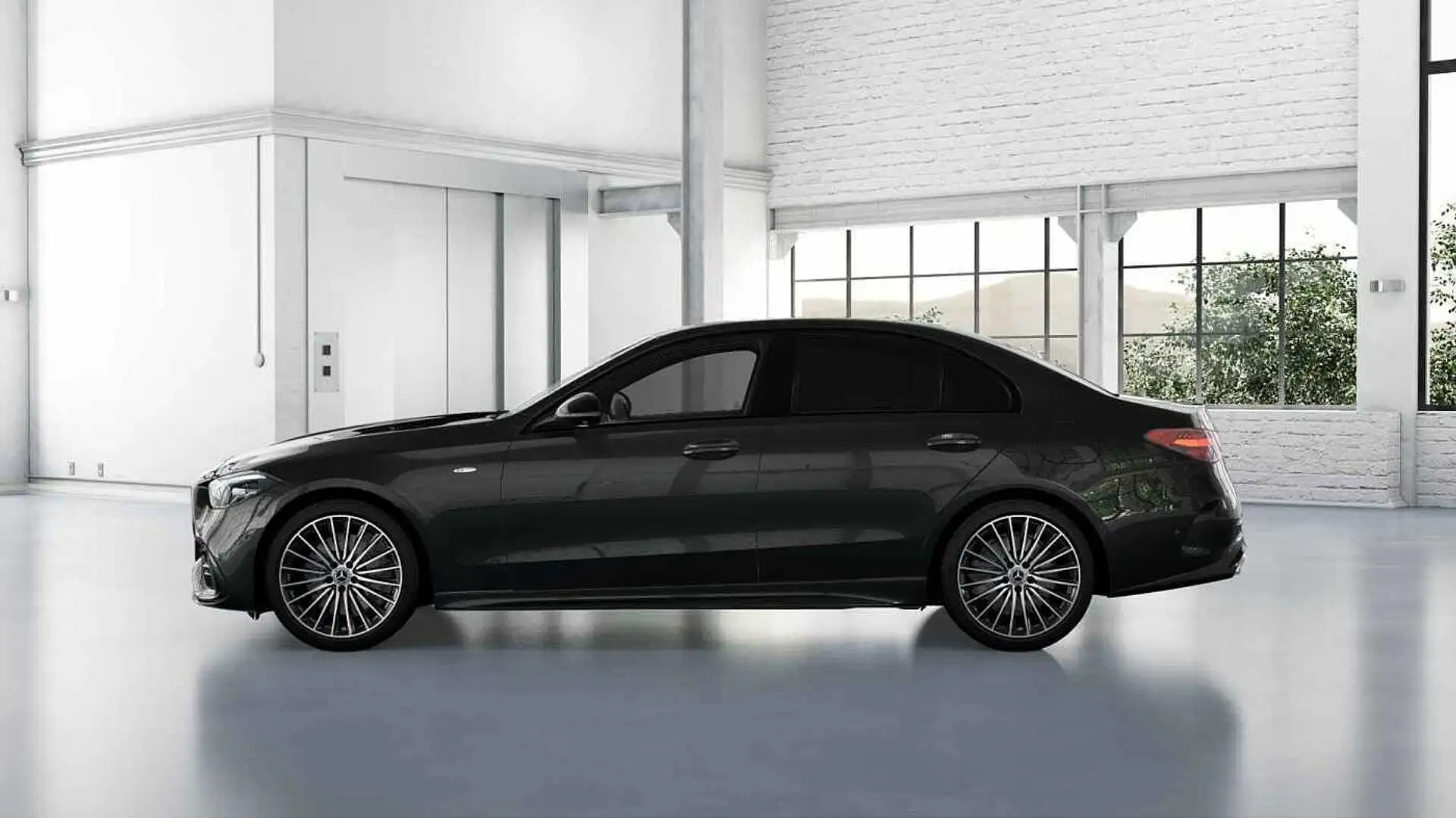Mercedes-Benz C 300 DE AMG LINE Grau - 2
