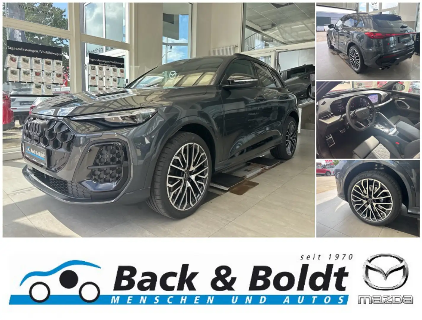 Audi SQ5 3.0 TFSI PANO+AHK+B&O+OLED+LUFT+STANDHZG Grau - 1