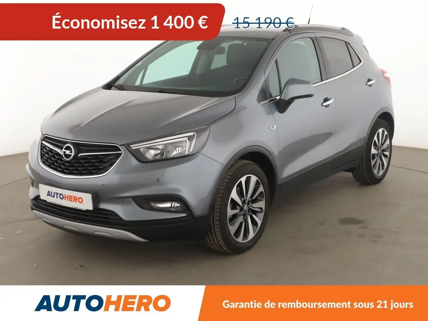 Opel Mokka X 1.6 Diesel 4x2 Elite Auto Gris - 1