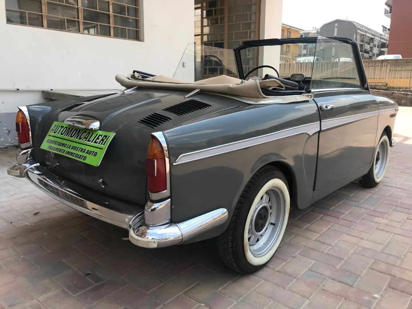Autobianchi BIANCHINA  *** CABRIOLET - PELLE  *** Grigio - 1