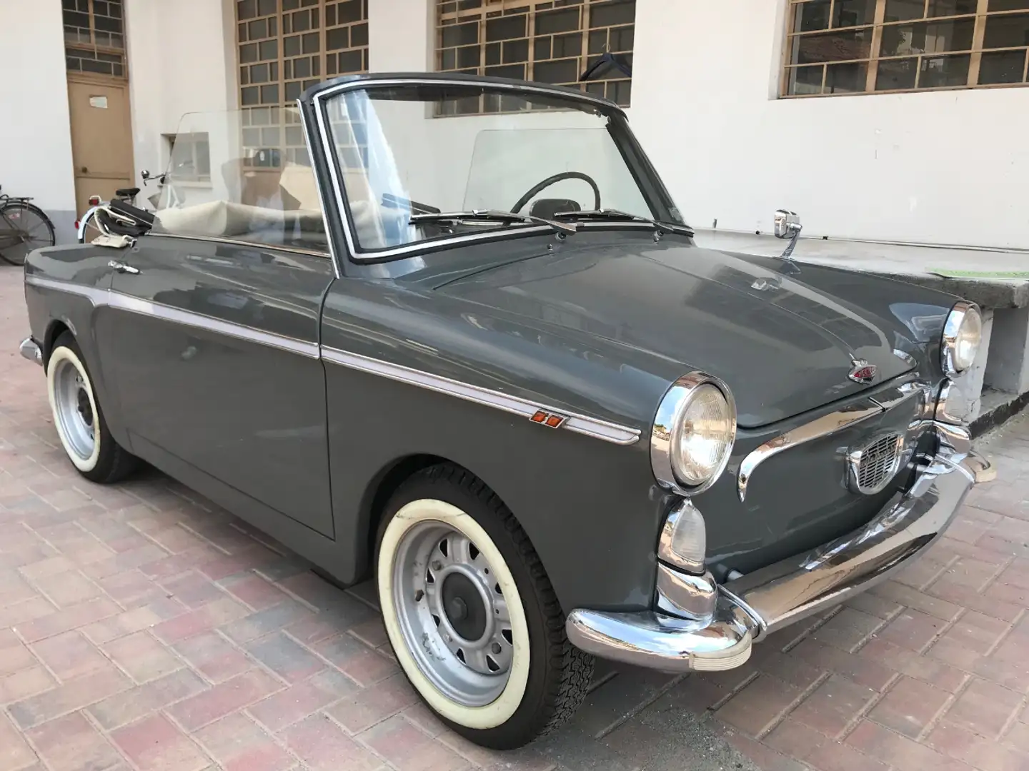 Autobianchi BIANCHINA  *** CABRIOLET - PELLE  *** Grigio - 1