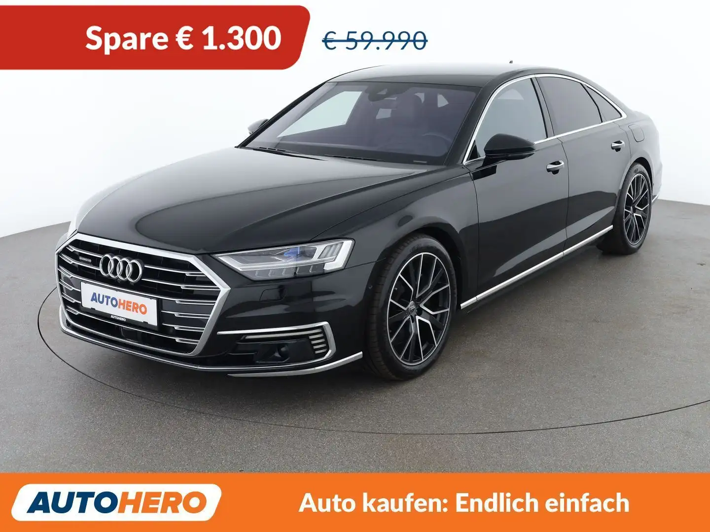 Audi A8 60 TFSIe quattro Schwarz - 1
