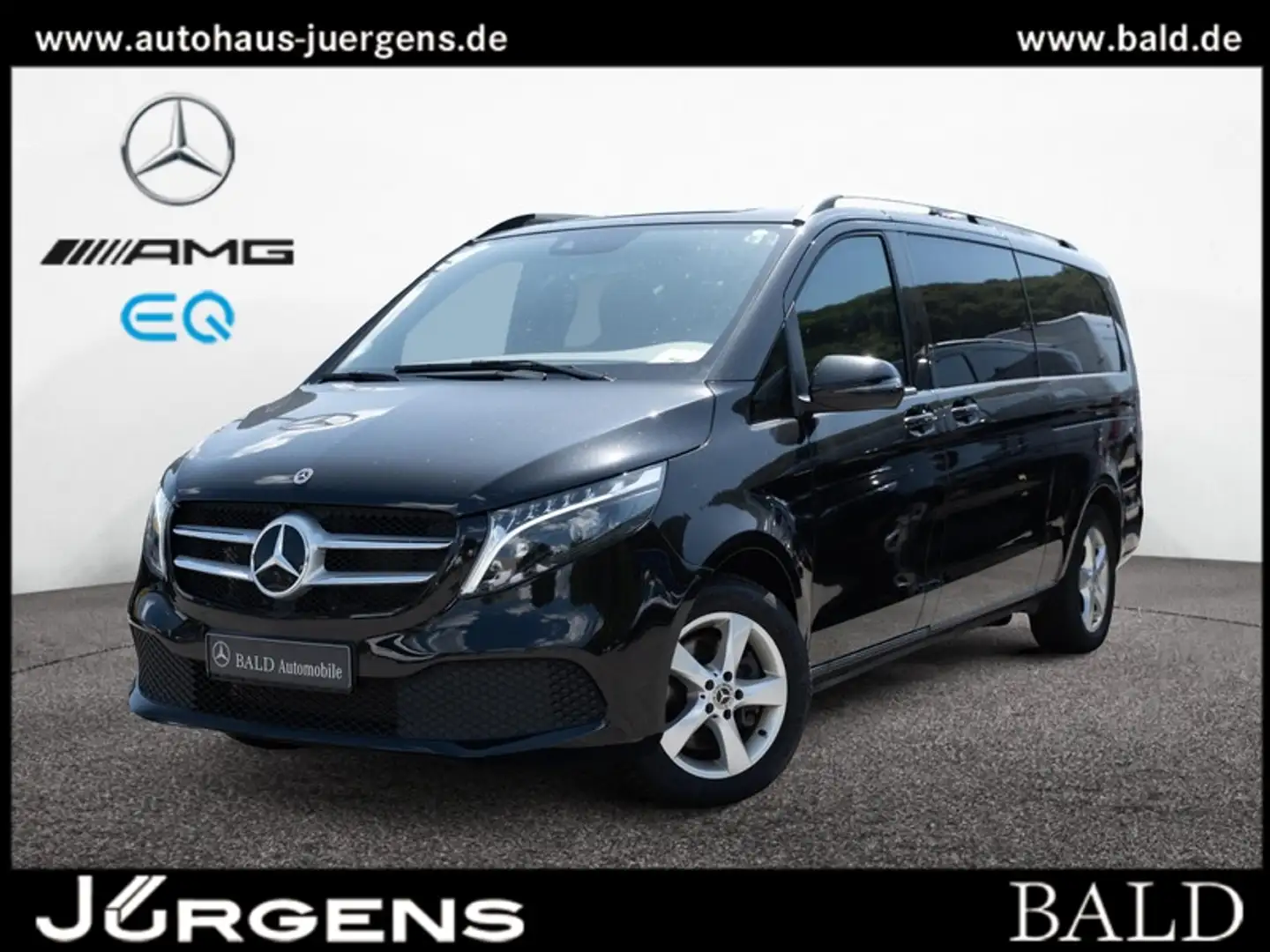 Mercedes-Benz V 300 AVANTGARDE EXTRALANG+4x4+DISTR+STHZG Schwarz - 1