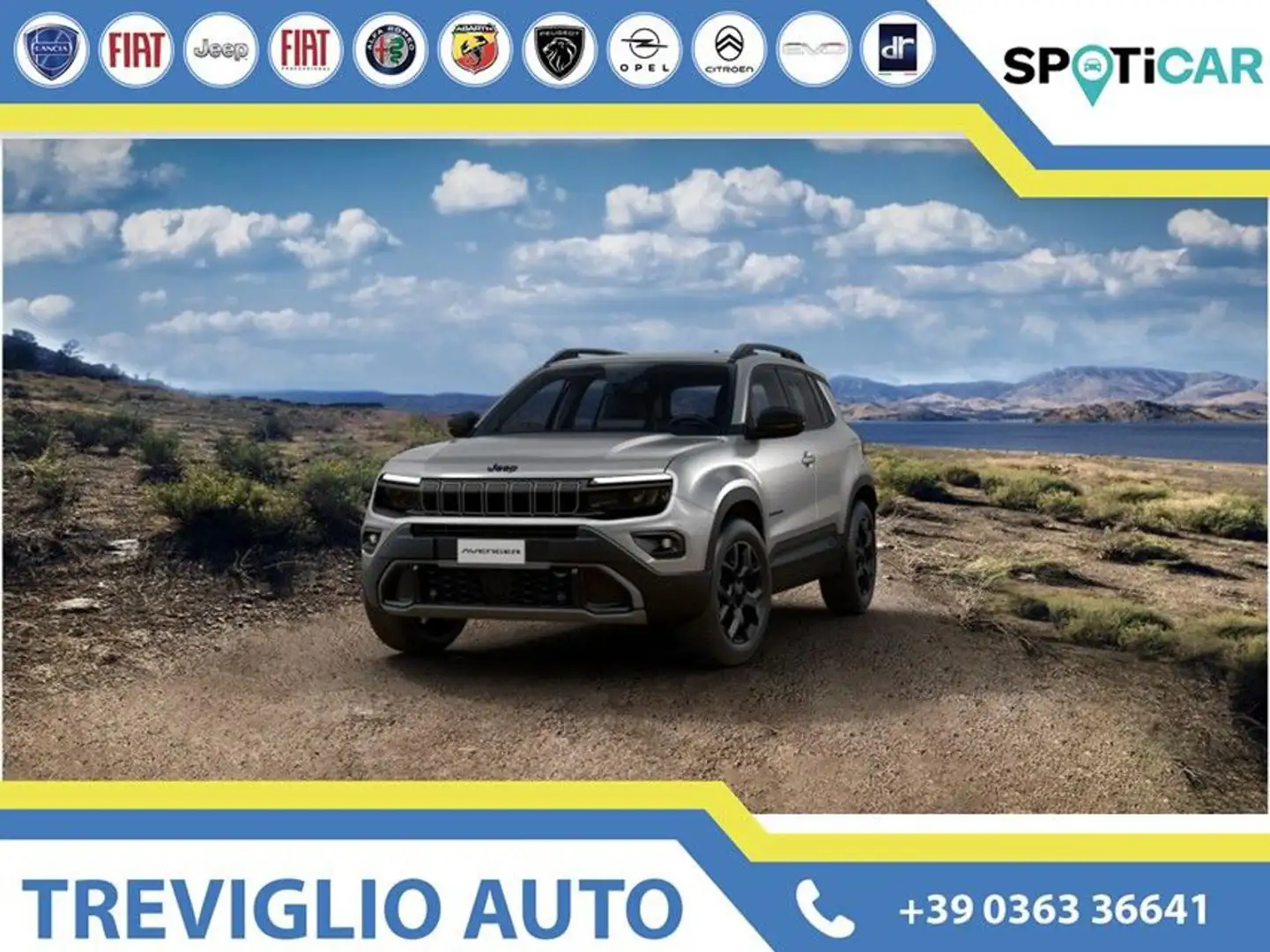 Jeep Avenger 1.2 Turbo 145 CV MHEV 4xe Upland Gris - 1