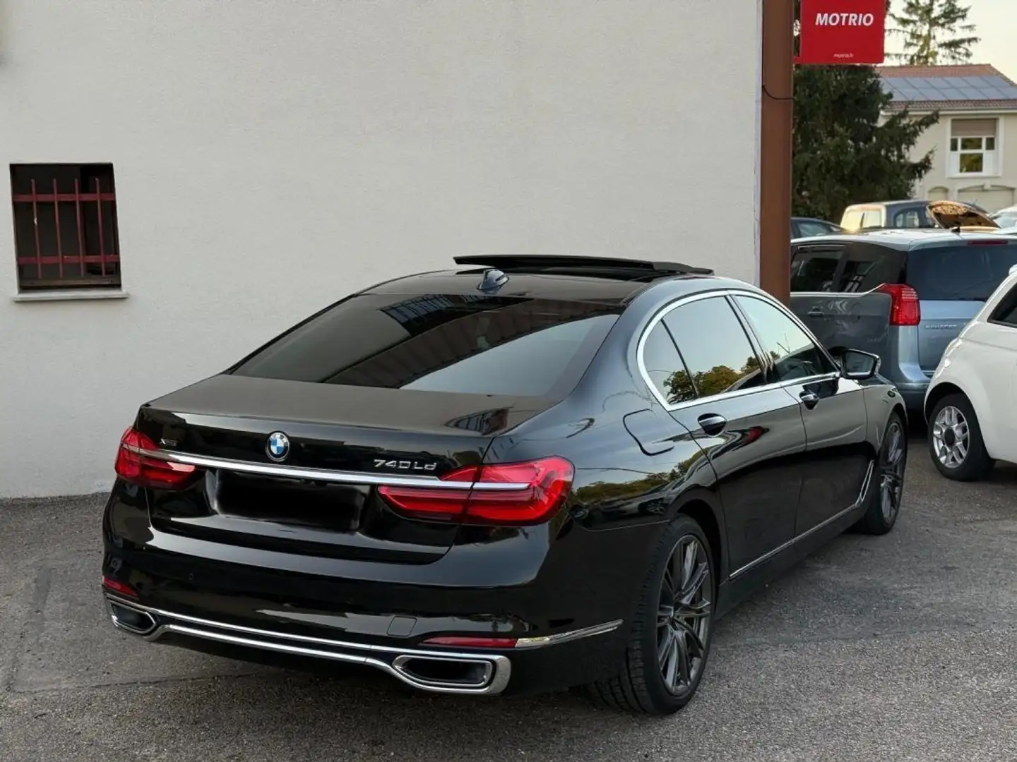 BMW 740 SERIE 740 LD X-DRIVE3.0 d 4V 320Cv BVA LIMOUSINE REPRISE POSSIBLE Negro - 2