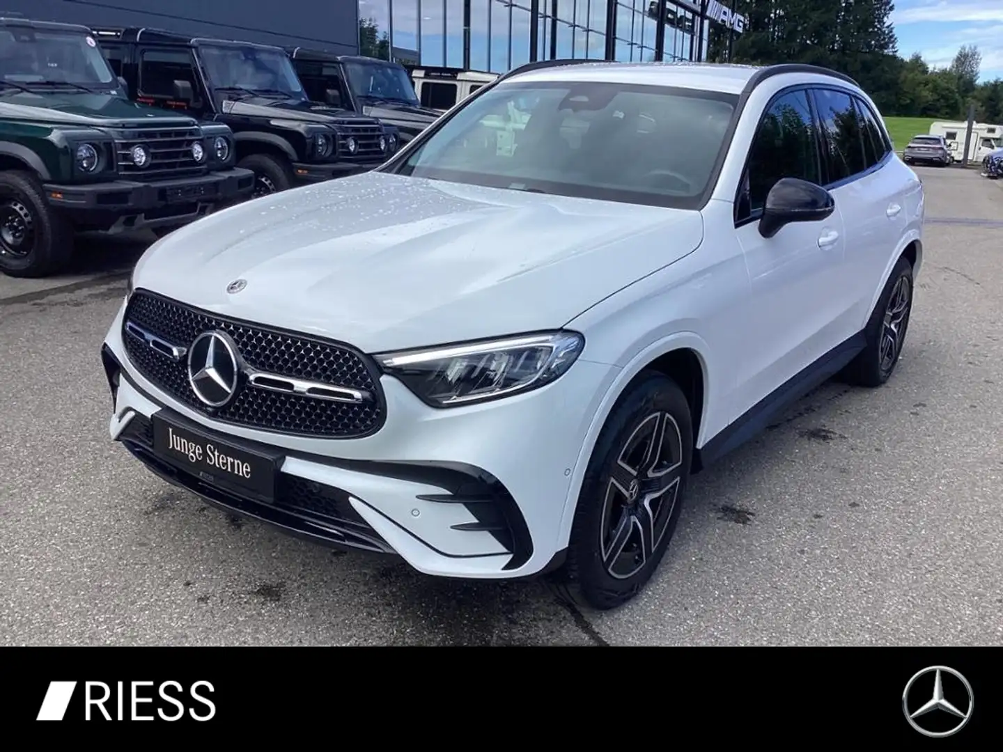 Mercedes-Benz GLC 300 e 4M AMG Night Memory  PDC Kamera Navi Weiß - 1