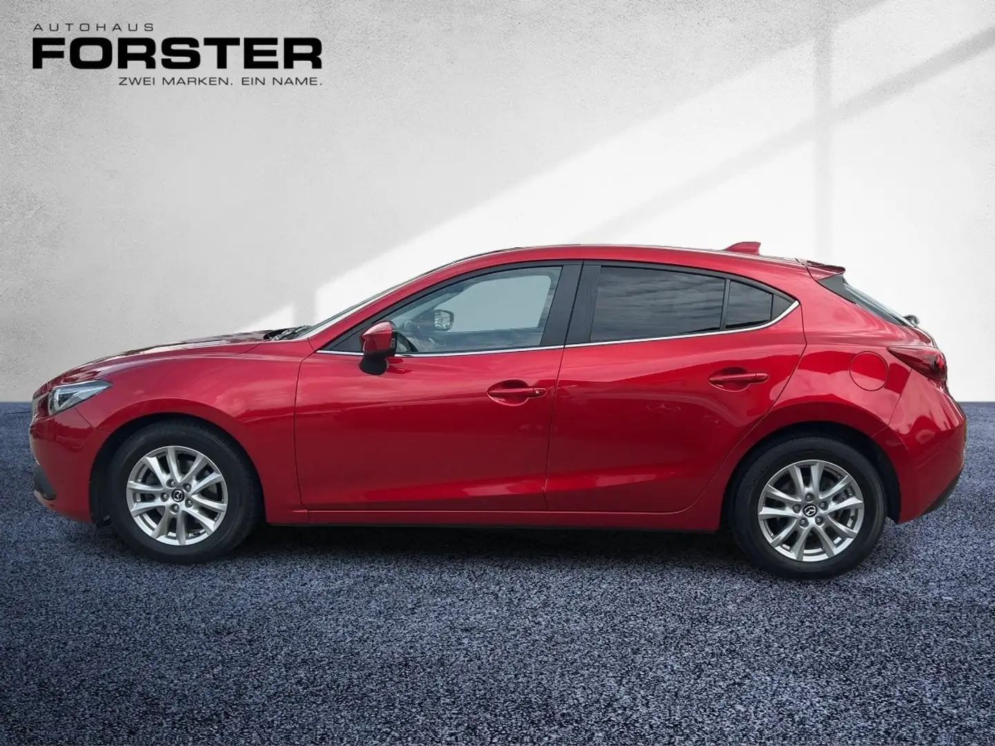 Mazda 3 /SP/G120/ATTRACTION SHZ PTS BT-Telefonie Rood - 2