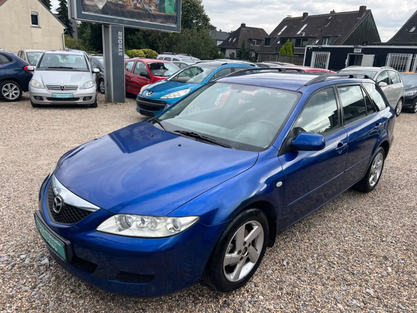 Mazda 6 Kombi 1.8 Sport Comfort*TÜV NEU*1 HAND*KLIMA* Blau - 1