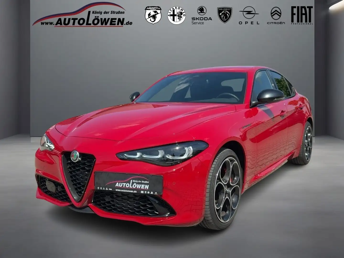 Alfa Romeo Giulia 2.0 Turbo 16V Competizione Q4 (EURO 6d) Rouge - 1