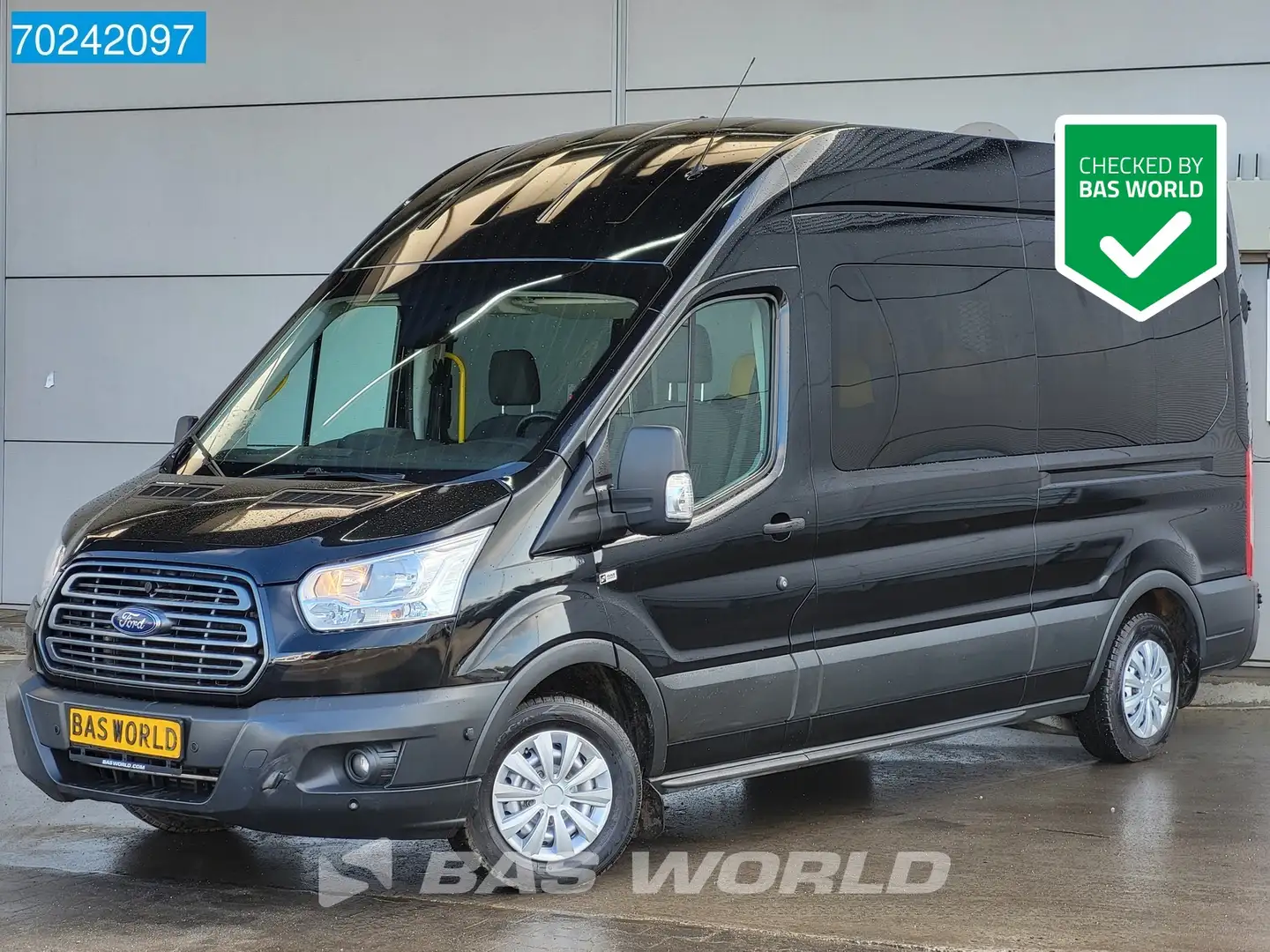 Ford Transit 130pk 9-Persoons Automaat 130 pk L3H3 Airco Cruise Negro - 1